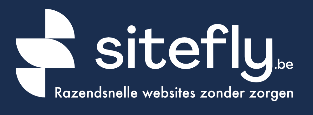 Logo Sitefly: razendsnelle websites zonder zorgen